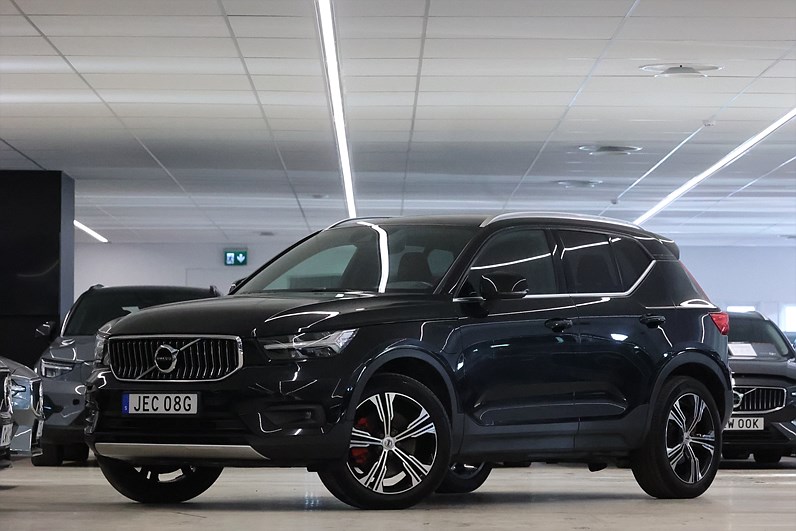 Volvo XC40 Recharge T4 DCT 211hk Inscription H/K Läder Keyless Drag