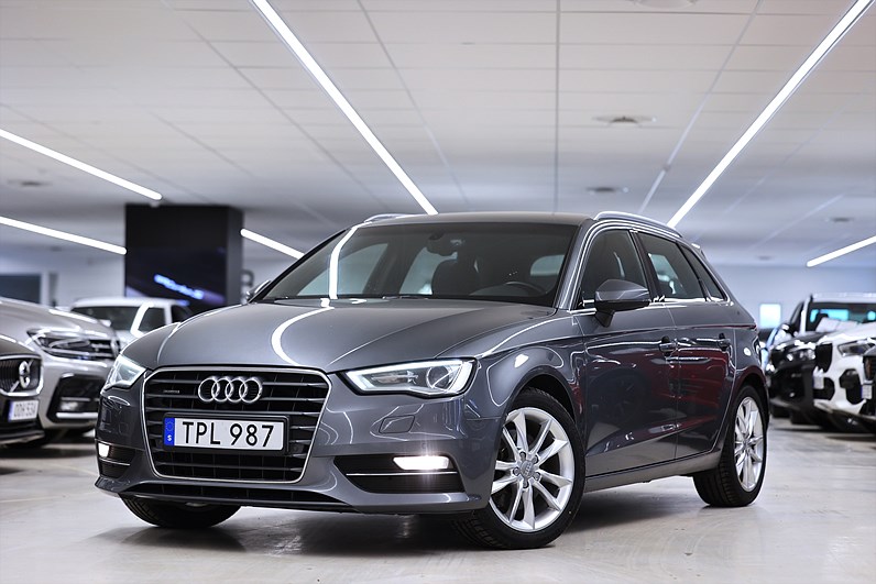 Audi A3 2.0 TDI Quattro S Tronic 184hk Proline B&O PDC