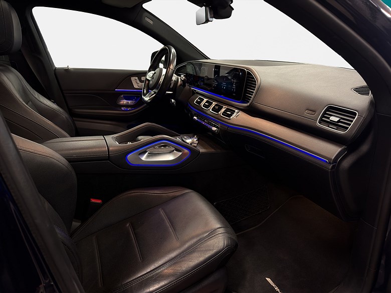 Mercedes-Benz GLE 350 de 4MATIC Coupé, Premium Plus, AMG, 4,99%, Pano, Navi 2021, blå – bild 22 av 26, begagnad hos Niber i Järfälla