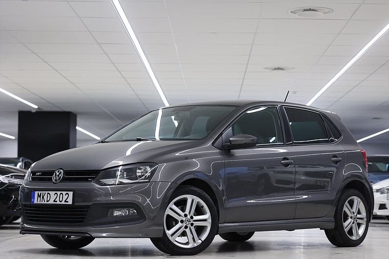 Volkswagen Polo 1.2 TSI 90hk *Hjulkampanj!* Masters R Line PDC Farth