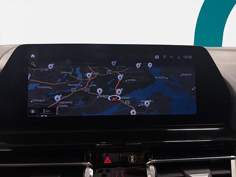 BMW M850i xDrive Kolfibertak B&W Laserlight, 360°, Navi 2020, svart – bild 15 av 27, begagnad hos Niber i Järfälla