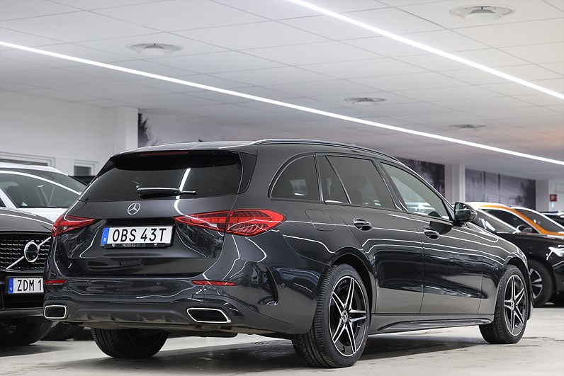 Mercedes-Benz C 300 T e 313hk *Hjulkampanj!* AMG Bur Pano HUD