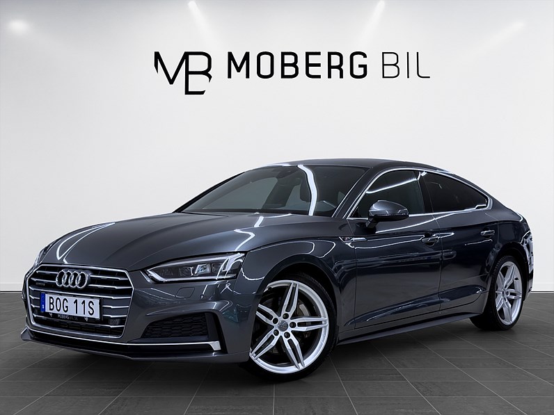 Audi A5 Sportback 45 TFSI quattro 245hk S line 2 Års Garanti!