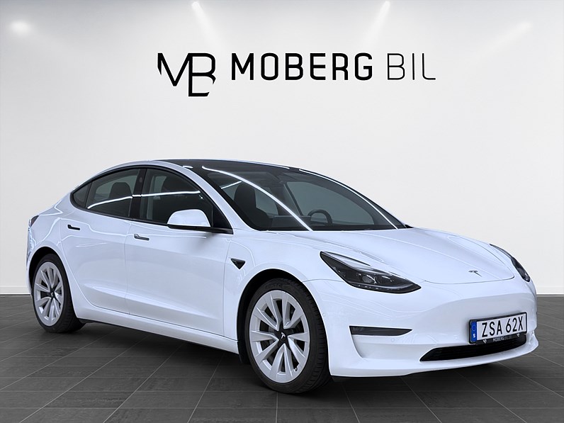 Tesla Model 3 Long Range AWD 440hk Pano