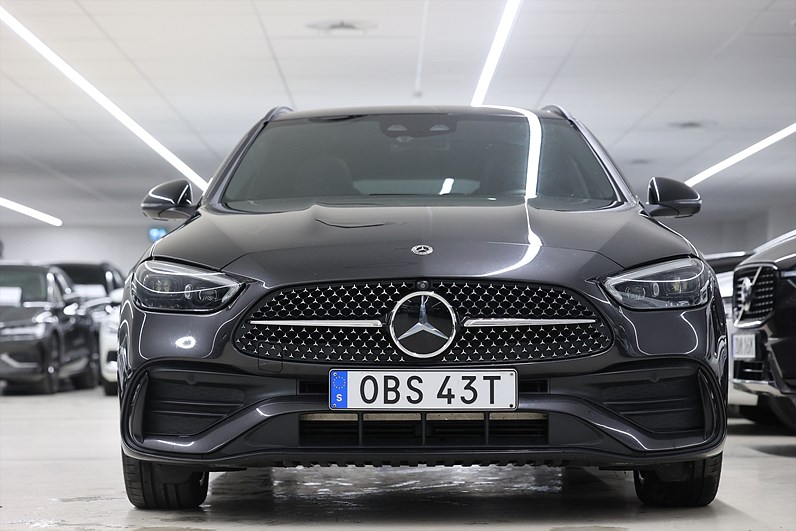 Mercedes-Benz C 300 T e 313hk *Hjulkampanj!* AMG Bur Pano HUD