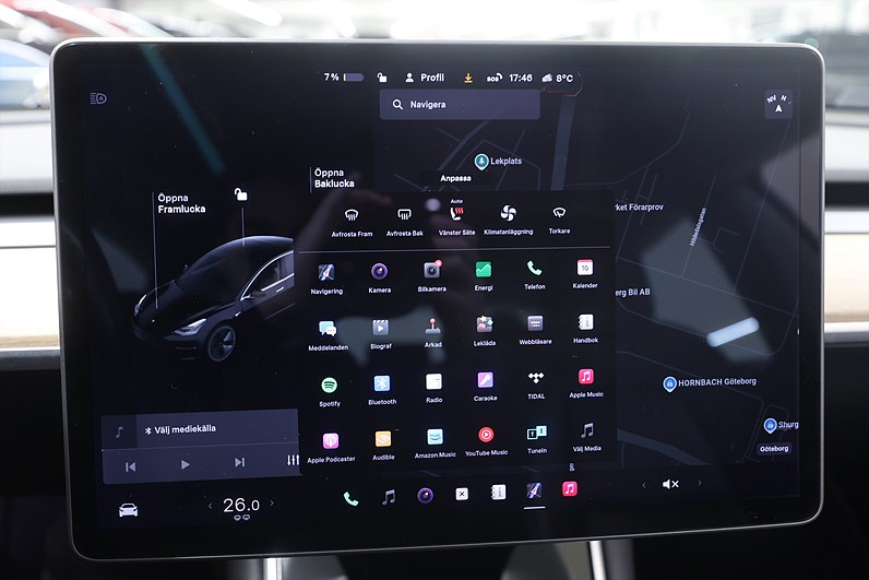 Tesla Model 3 Long Range AWD 440hk *Kampanj!* AP Pano Läder