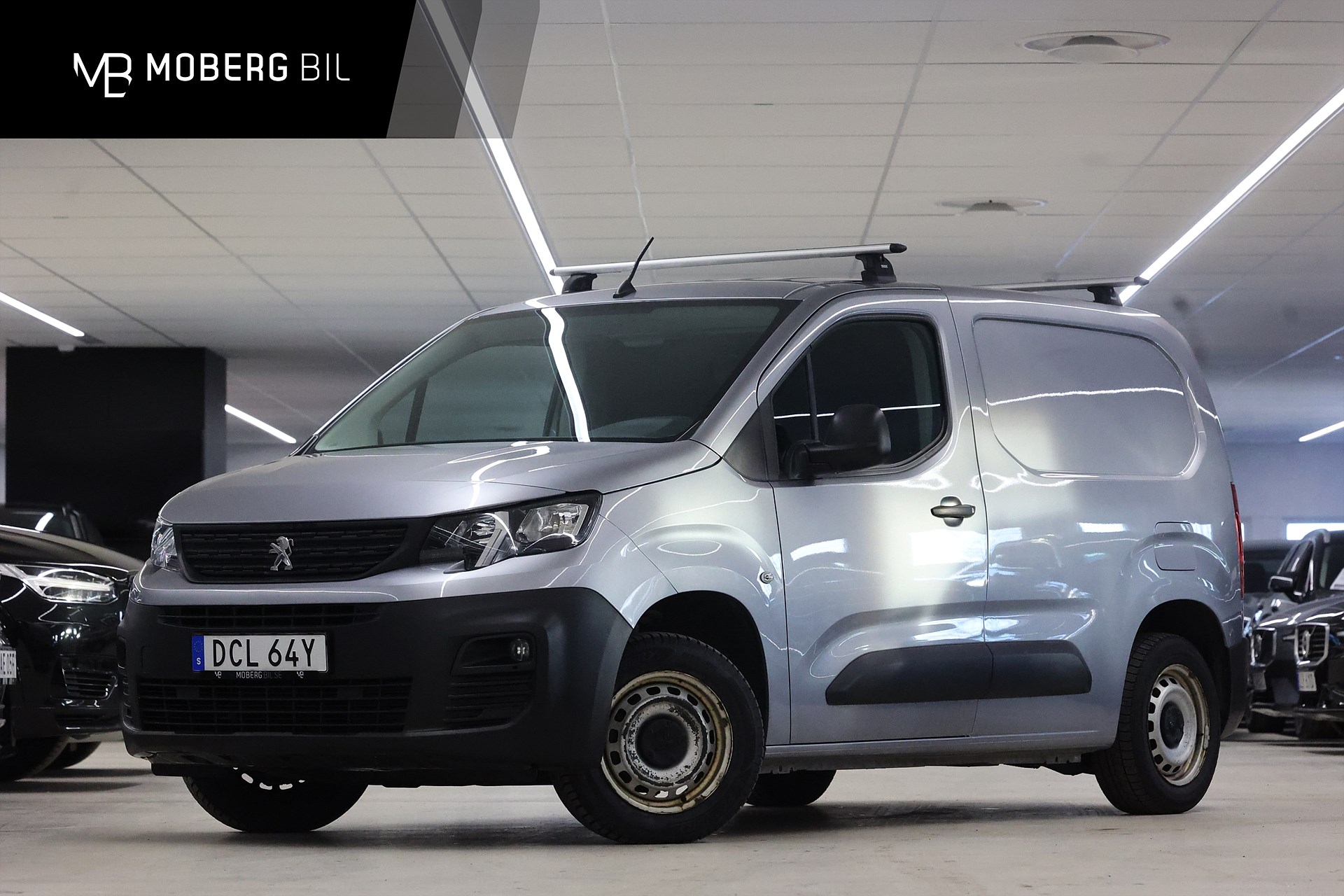 Peugeot Partner 1.5 BlueHDi 76hk V-inrett Drag PDC MOMS