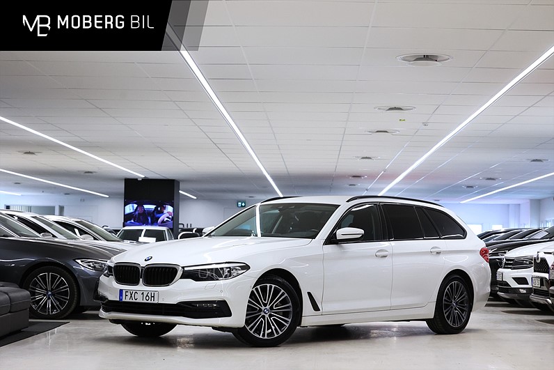 BMW 530i Touring 252hk Sport Line Shadow Hifi B-kamera Drag