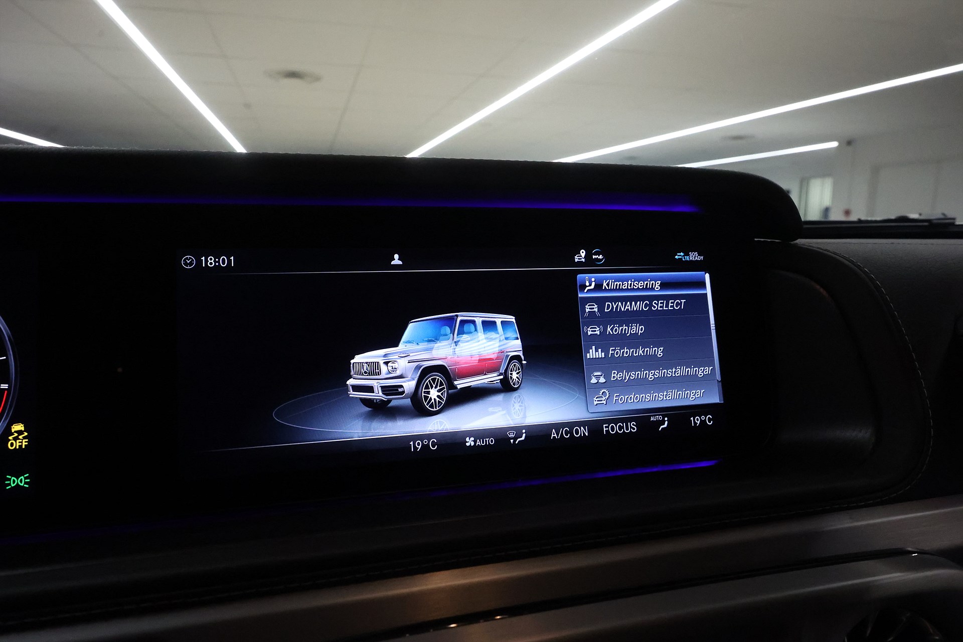 Mercedes-Benz AMG G 63 585hk Manufaktor Ferrita Sv-Såld