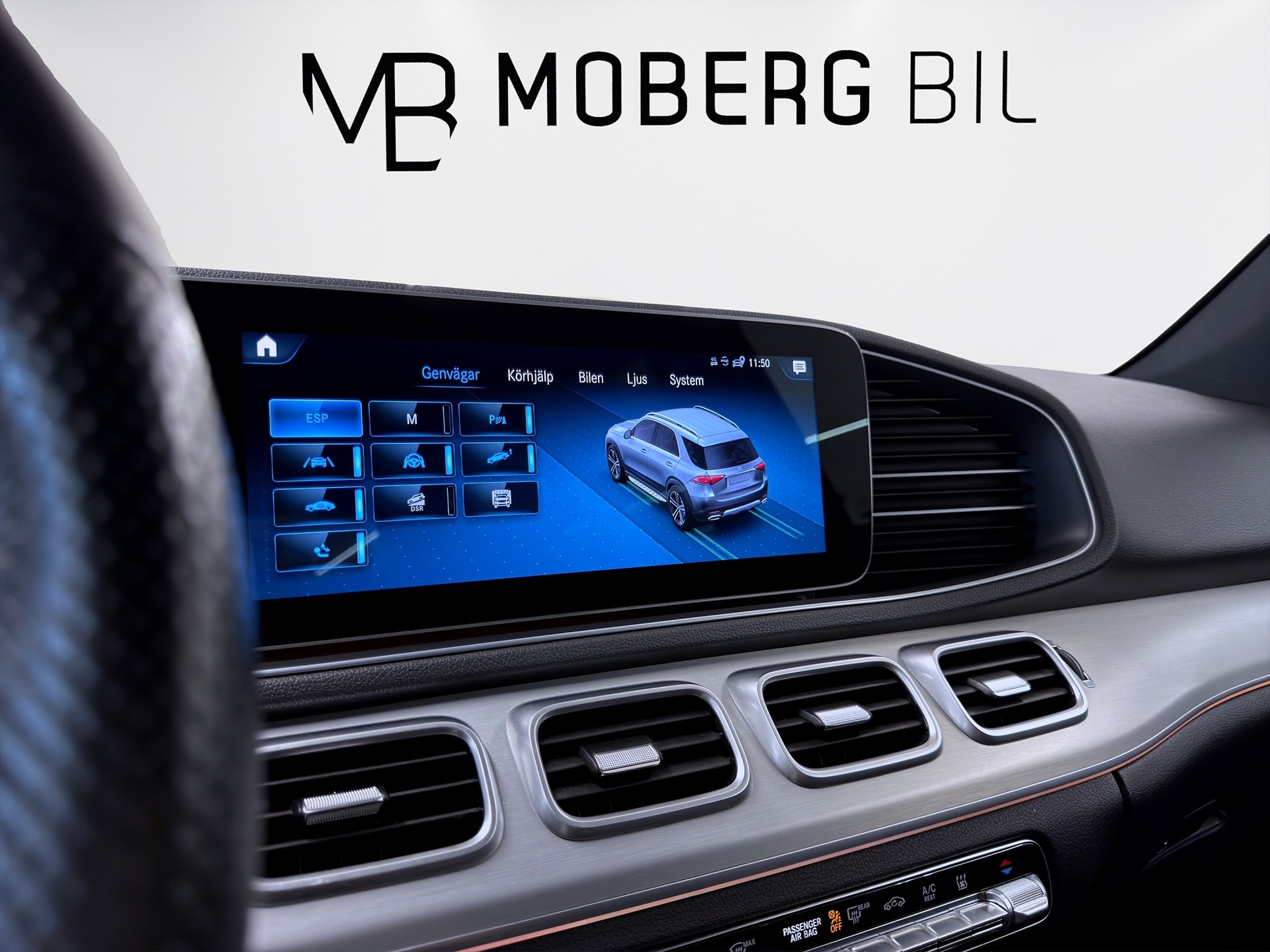 Mercedes-Benz GLE 350 de 4M 320hk AMG Line 2 Års Garanti!