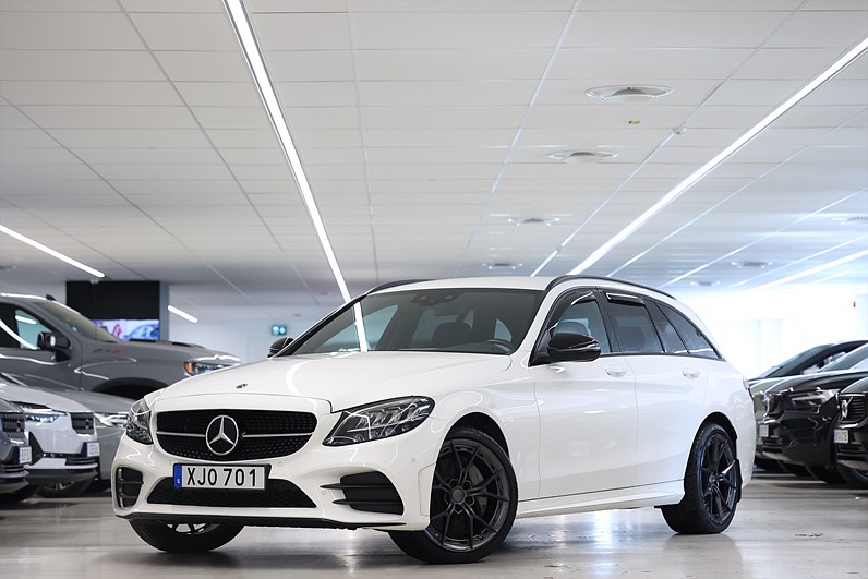 Mercedes-Benz C 300 de AMG Line Night edt B-kamera Drag