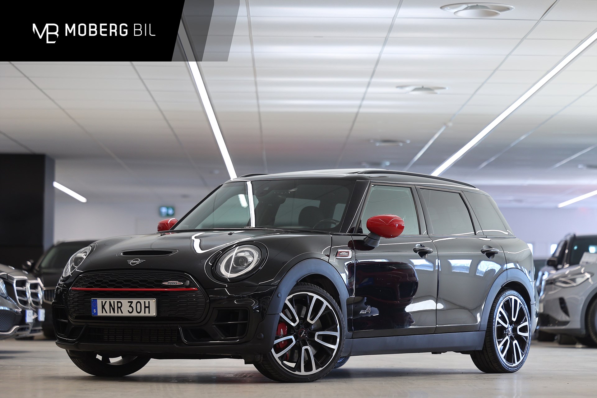 MINI JCW ALL4 Clubman 306hk H/K HUD Pano Läder Navi