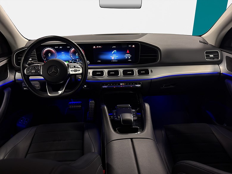 Mercedes GLE 350e 4MATIC AMG Line Night 360° Drag 2022, svart – bild 13 av 24, begagnad hos Niber i Järfälla