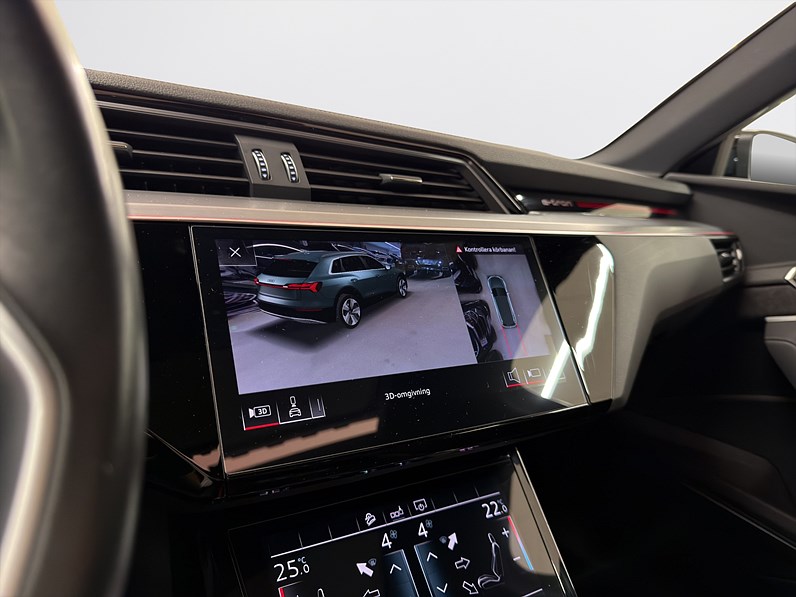 Audi e-tron 50 quattro 313hk S Line B&O 360 Pano 3D Luftfjädring