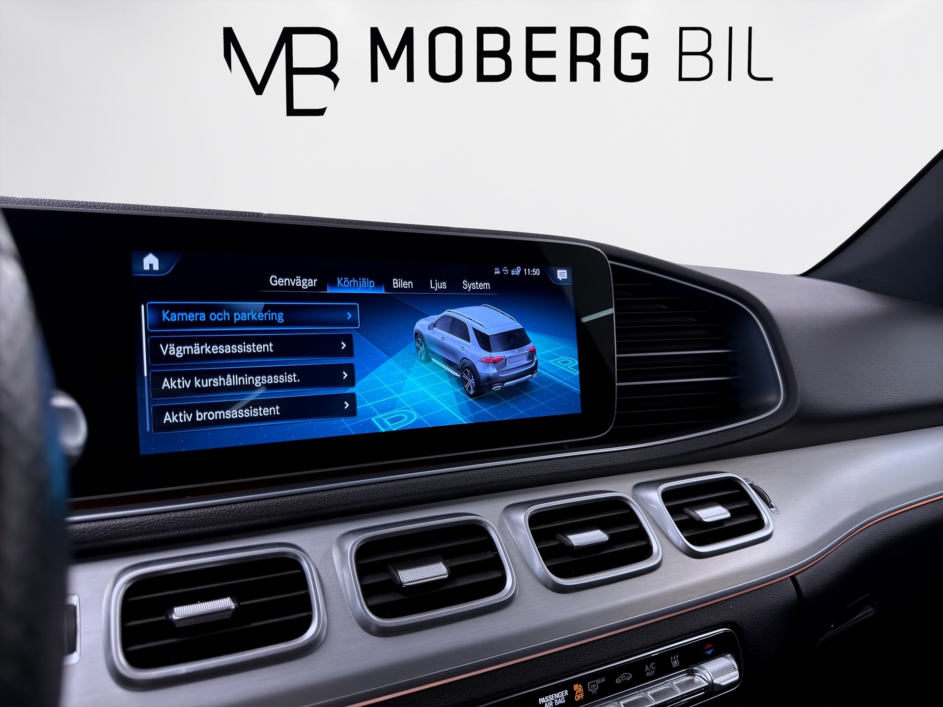 Mercedes-Benz GLE 350 de 4M 320hk AMG Line 2 Års Garanti!
