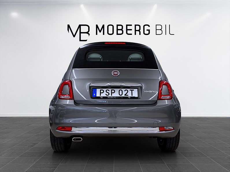 Fiat 500C Hybrid 70hk Dolcevita Lounge Cabriolet