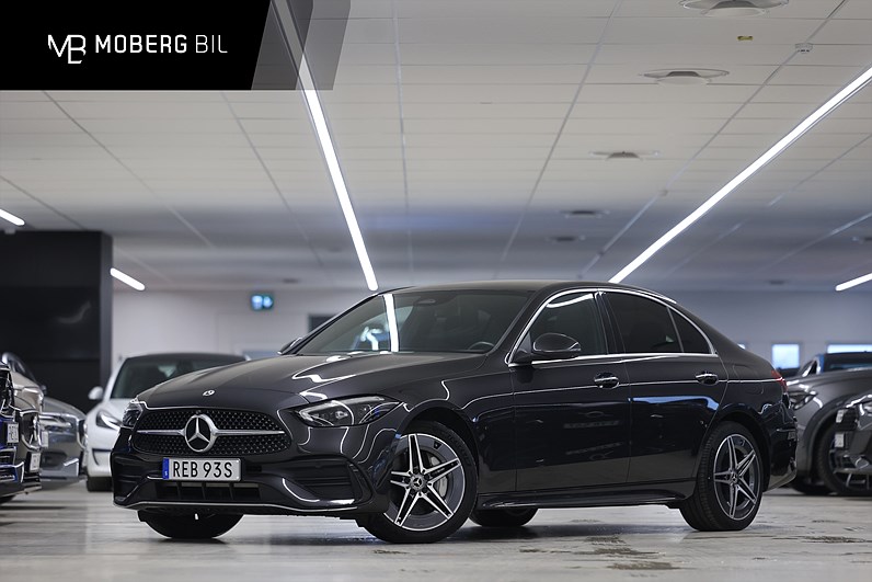 Mercedes-Benz C 300 e 313hk AMG 360 Pano Värmare Navi