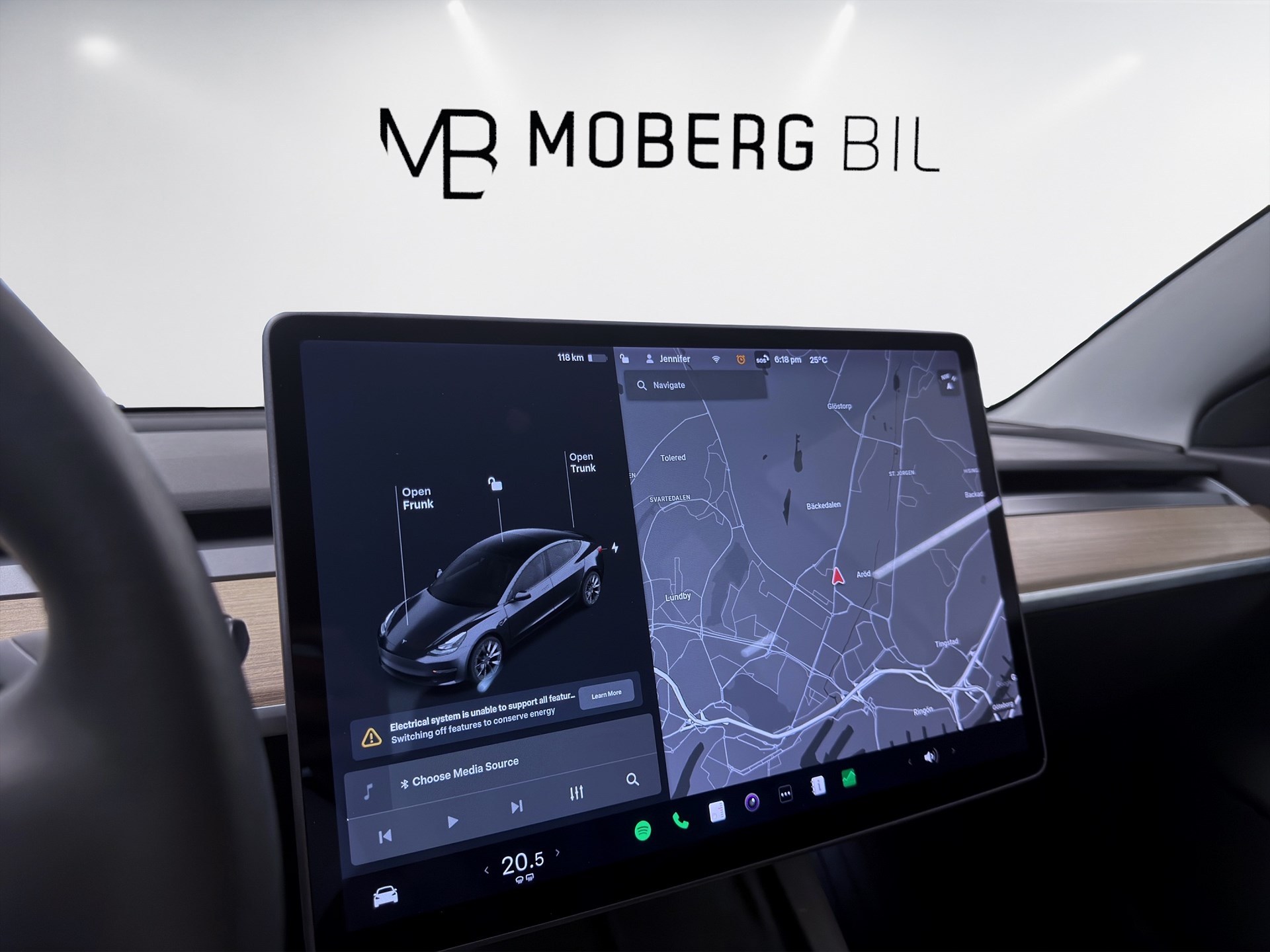 Tesla Model 3 Long Range AWD 440hk Pano