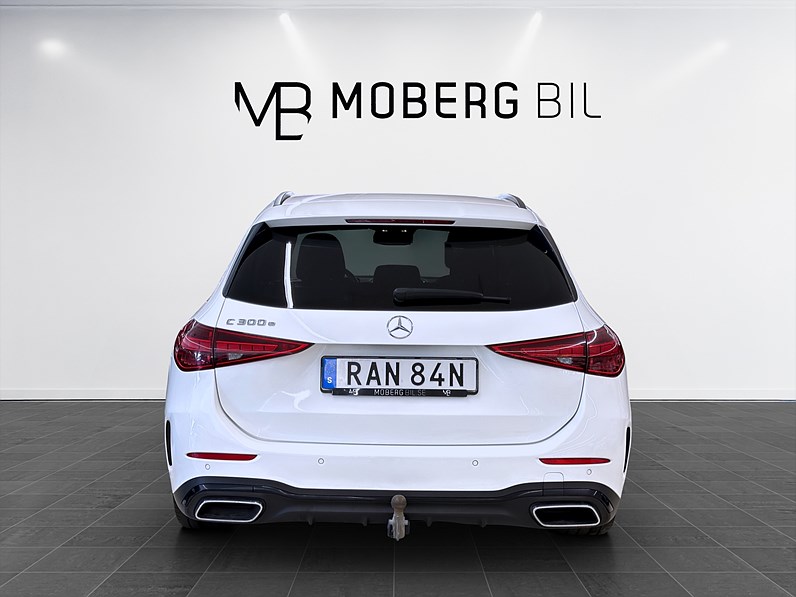 Mercedes-Benz C300 e 313hk AMG Line Drag B-Kamera Navi