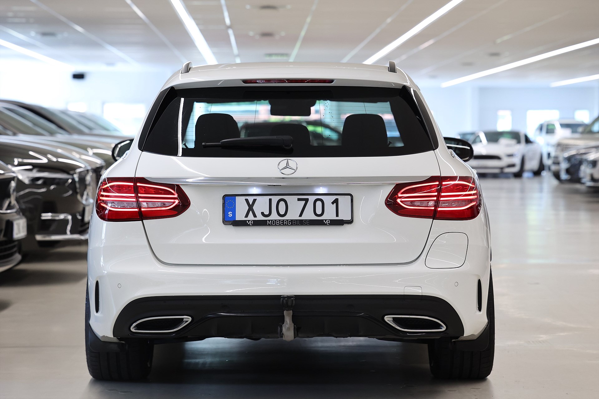 Mercedes-Benz C 300 de AMG Line Night edt B-kamera Drag