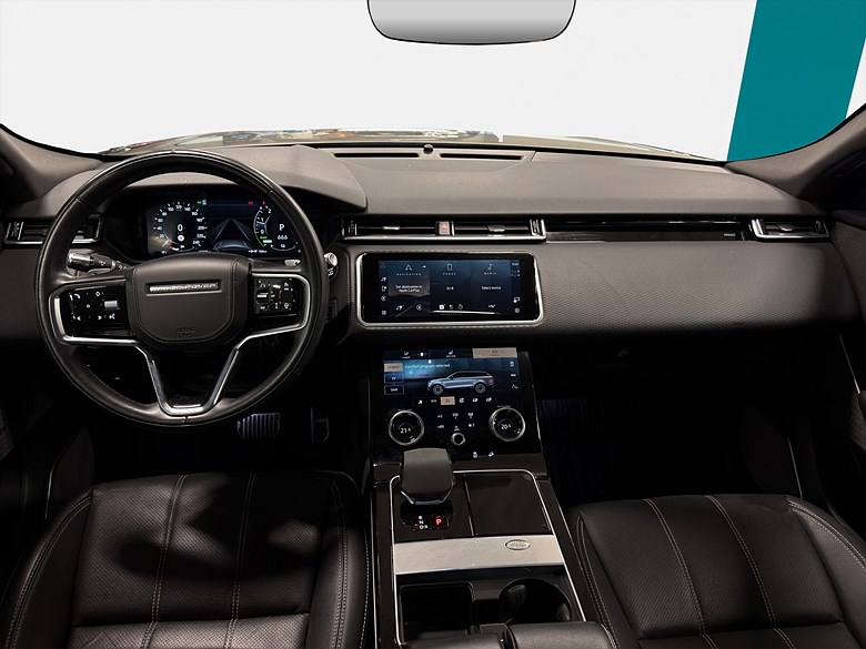 Range Rover Velar P400e R-Dynamic SE Pano 360° 2021, grå – bild 20 av 26, begagnad hos Niber i Järfälla