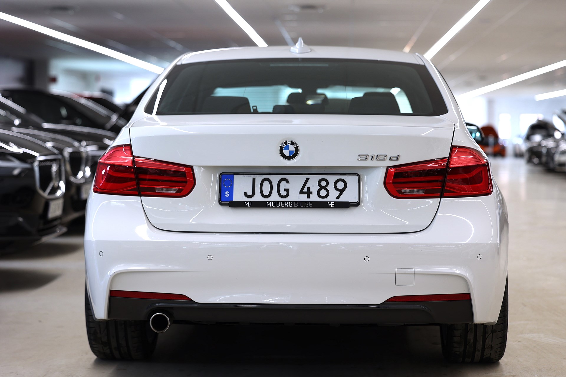 BMW 318d 150hk M Sport Shadow PDC Hifi MOMS