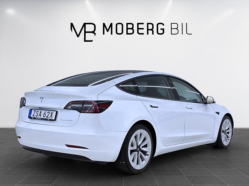 Tesla Model 3 Long Range AWD 440hk Pano