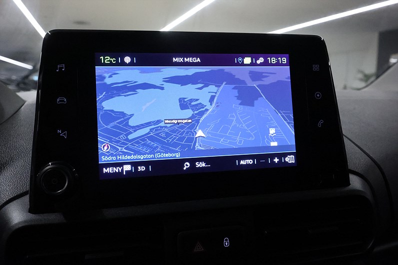 Peugeot e-Partner L1 136hk V-inrett Drag Navi CarPlay MOMS