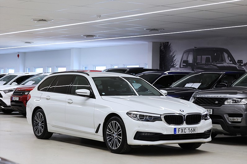 BMW 530i Touring 252hk Sport Line Shadow Hifi B-kamera Drag