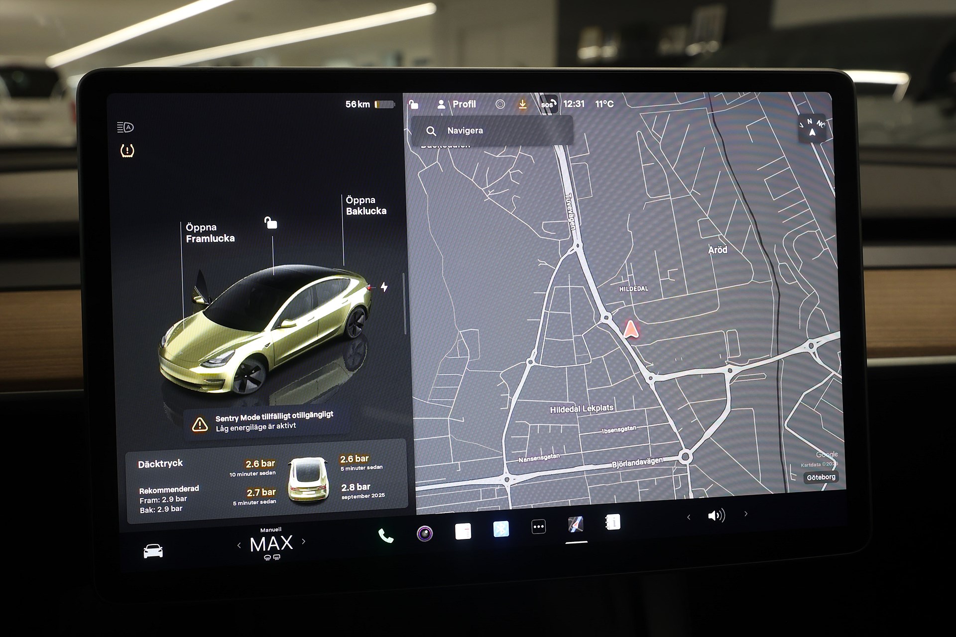 Tesla Model 3 Standard Range 283hk Pano Navi Läder
