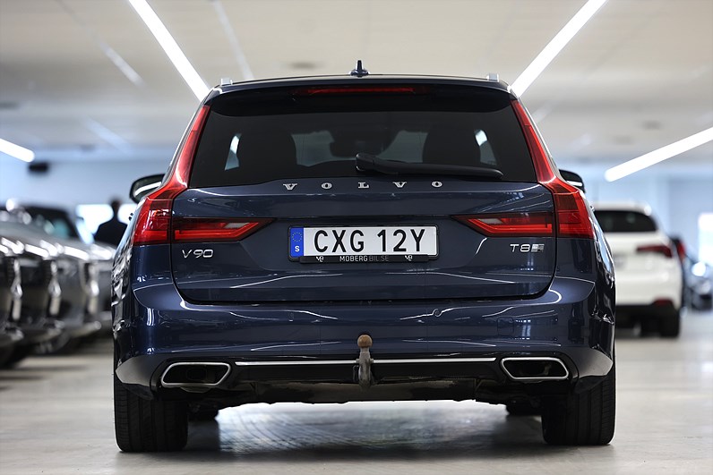 Volvo V90 T8 Twin Engine 392hk Inscription Läder HUD H/K 360 Drag