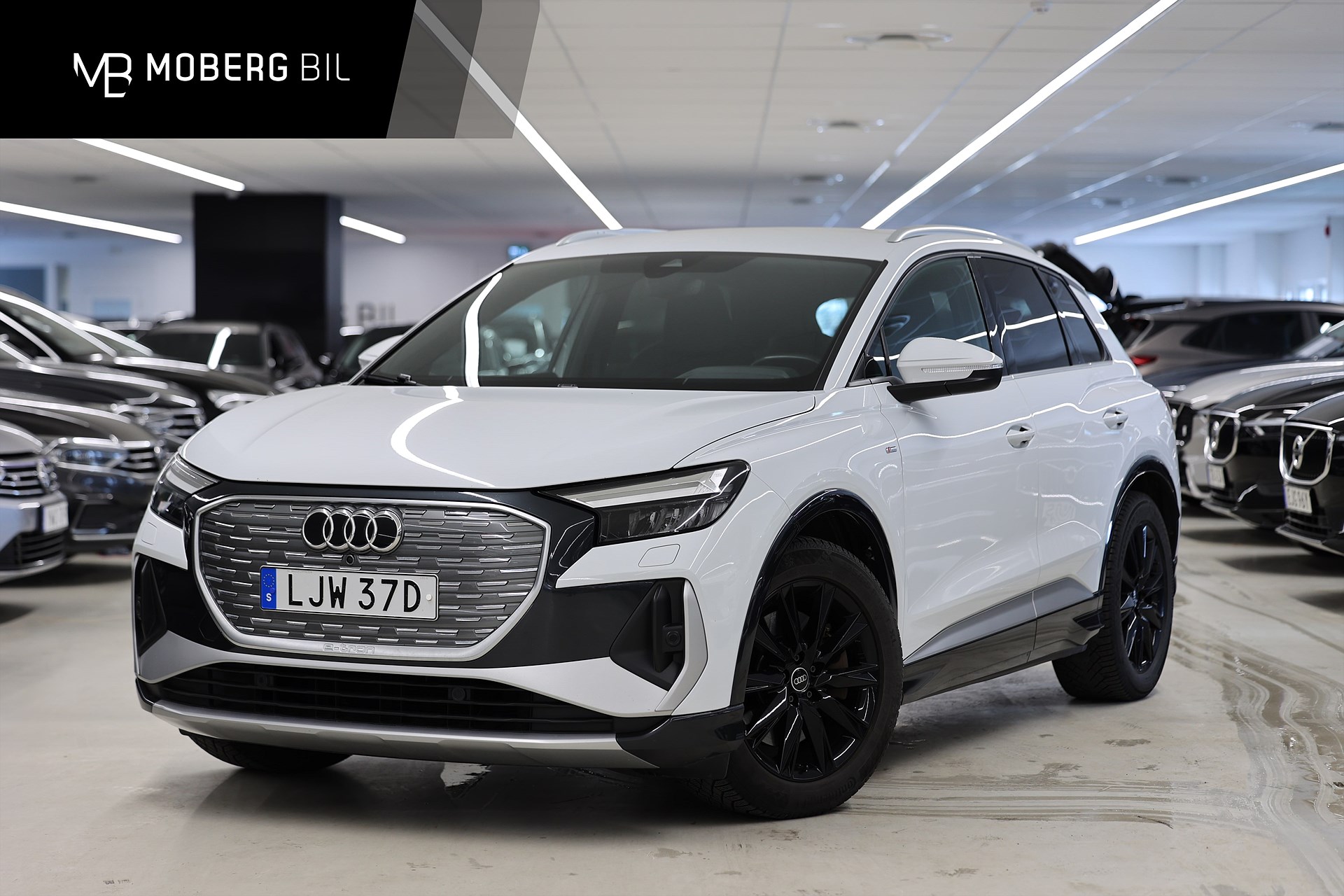 Audi Q4 40 e-tron S Line B-kamera Drag Adapth Farth Cockpit 82kWh