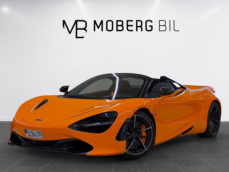 McLaren 720S Spider Performance Plus B&W Carbon Lift