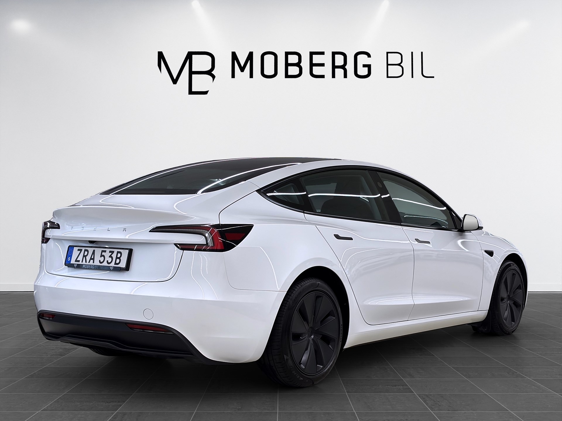 Tesla Model 3 Standard Range 283hk Läder Pano Navi B-Kamera