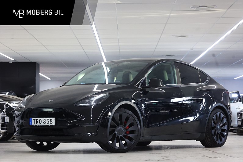 Tesla Model Y Performance 534hk Pano Läder Navi Premium Ljudsystem