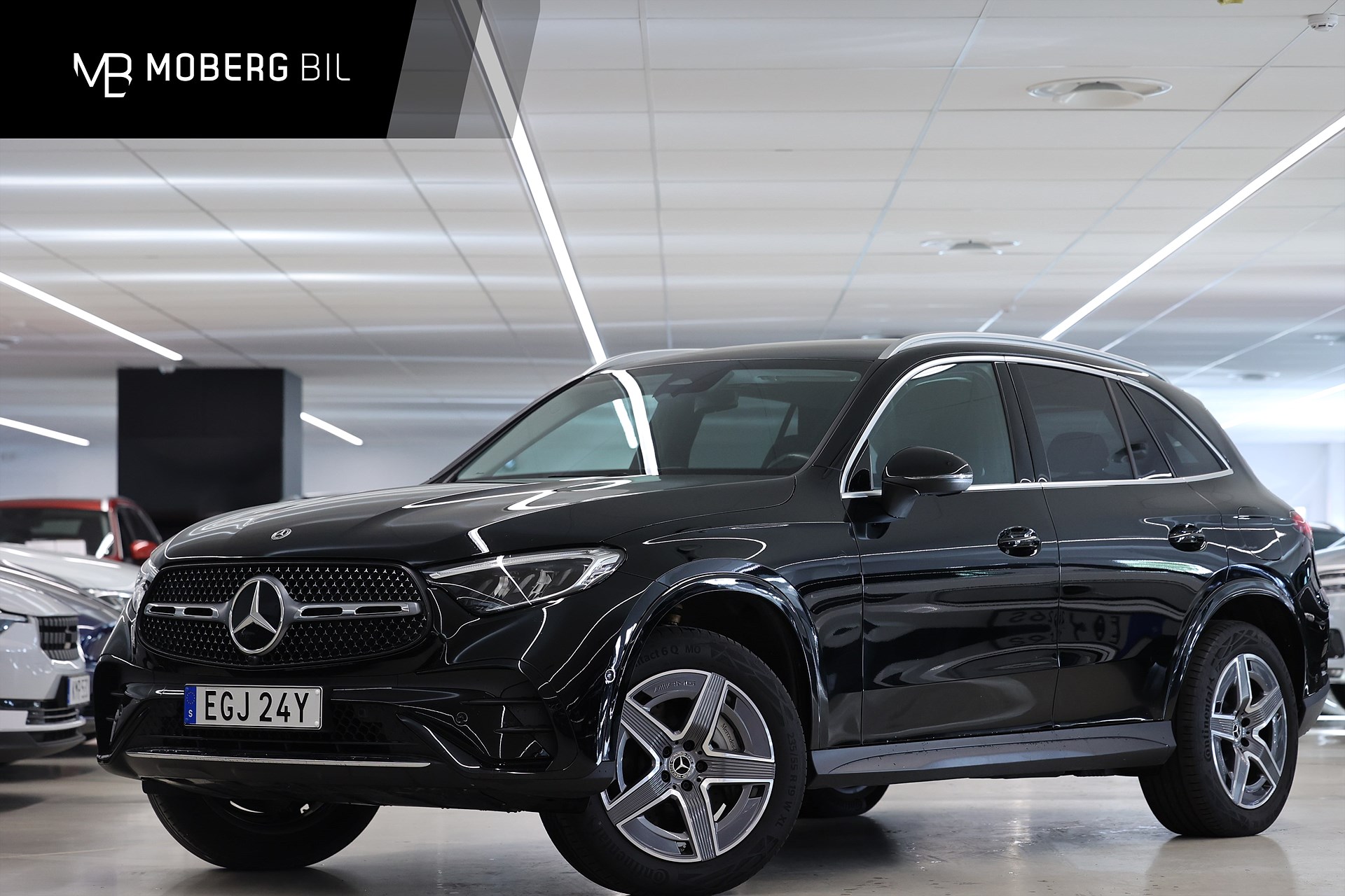 Mercedes-Benz GLC 300 e 4M *Inbyteskampanj!* AMG Drag Skinn MOMS