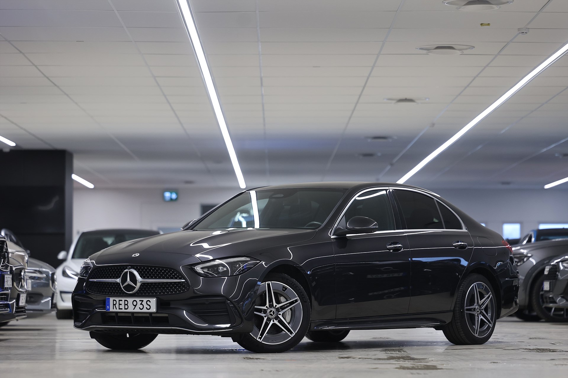 Mercedes-Benz C 300 e 313hk AMG 360 Pano Värmare Navi
