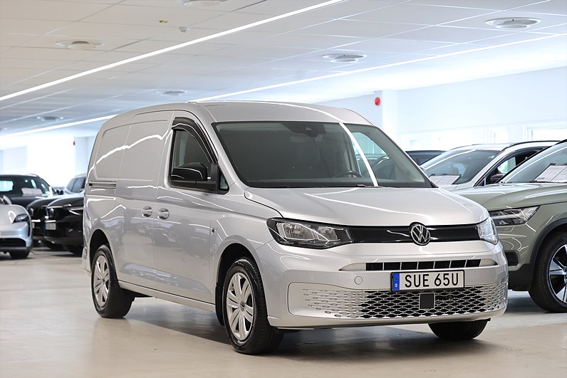 Volkswagen Caddy Cargo Maxi 2.0 TDI B-kamera Drag Carplay MOMS