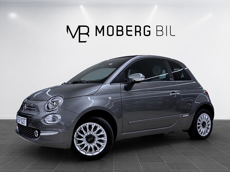 Fiat 500C Hybrid 70hk Dolcevita Lounge Cabriolet