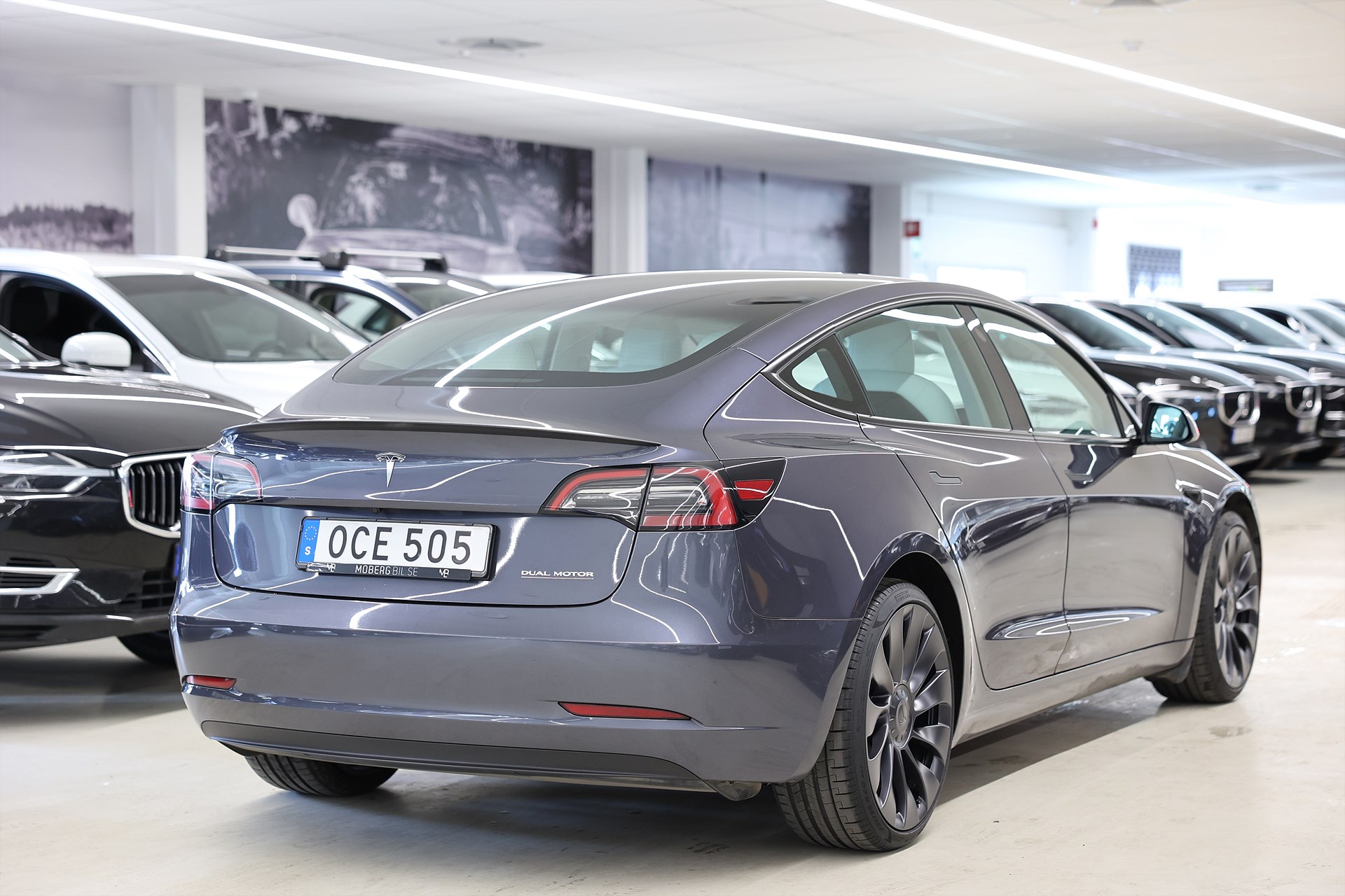 Tesla Model 3 Performance 513hk AP Premium sound Vit klädsel
