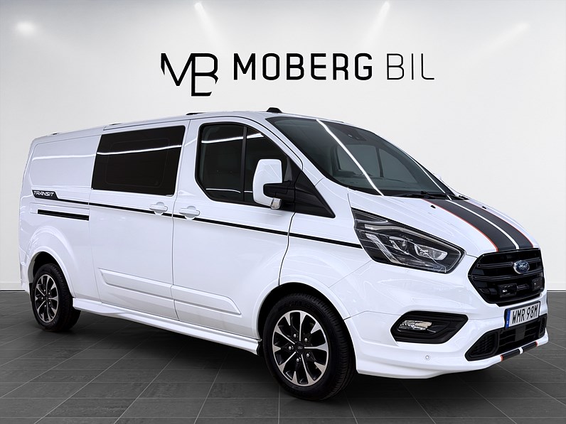 Ford Transit Custom 290 2.0 185hk Crewvan L2 Drag B-Kamera