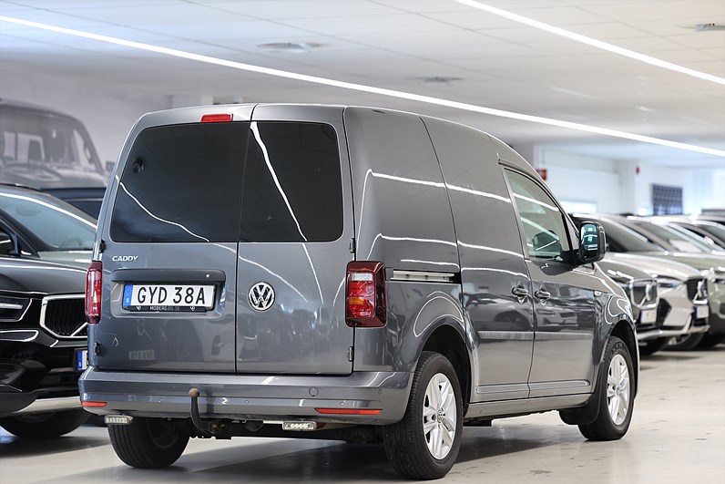 Volkswagen Caddy 2.0 TDI DSG 102hk Drag Adapt fart Carplay LEASEBAR
