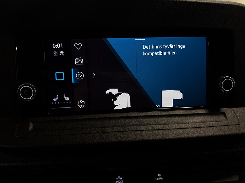 VW Caddy Cargo 2.0 TDI DSG Värmare Drag Kamera 2023, silver – bild 14 av 20, begagnad hos Niber i Järfälla
