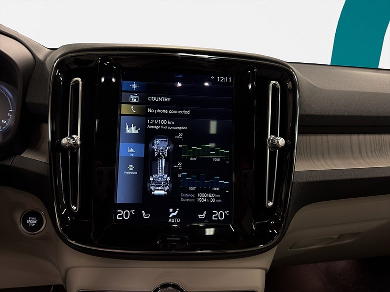 Volvo XC40 Recharge T5, 1 brukare, Inscription, Kamera, Navi 2021, blå – bild 15 av 24, begagnad hos Niber i Järfälla