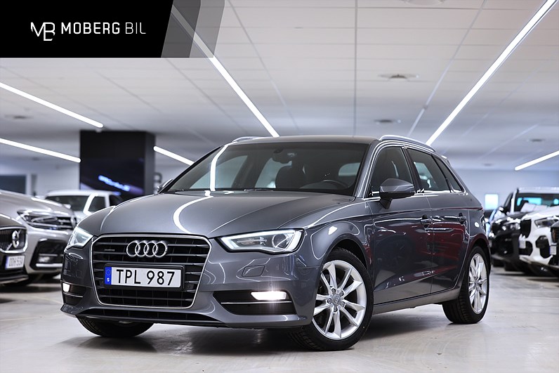 Audi A3 2.0 TDI Quattro S Tronic 184hk Proline B&O PDC