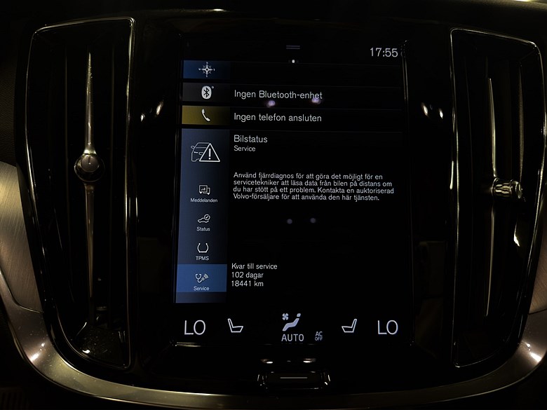 Volvo V60 II B4 Mom Adv Navi Pro Ed, 2 brukare, H/K, Läder 2022, svart – bild 13 av 22, begagnad hos Niber i Järfälla
