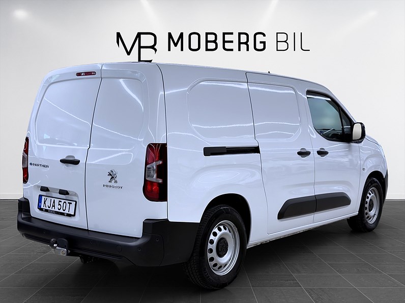 Peugeot e-Partner L2 136hk Drag V-inrett CarPlay Värmare