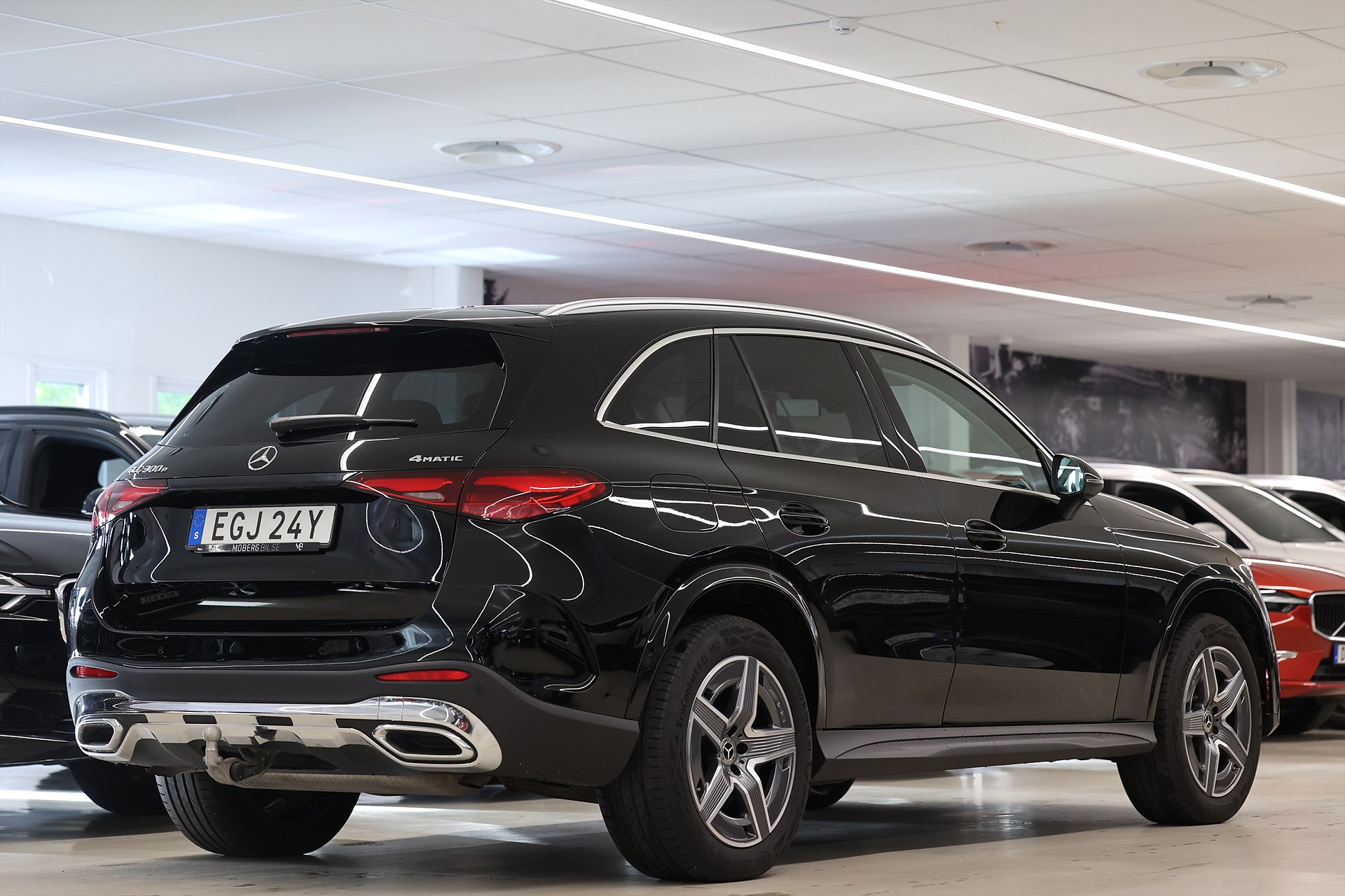 Mercedes-Benz GLC 300 e 4M *Inbyteskampanj!* AMG Drag Skinn MOMS