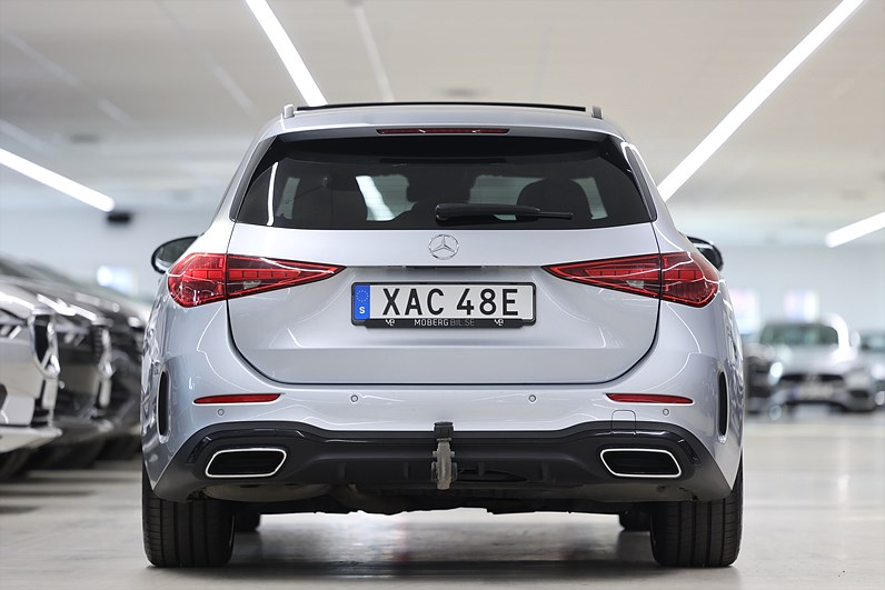 Mercedes-Benz C 220 T d 4M 200hk AMG Night Pano Burmester