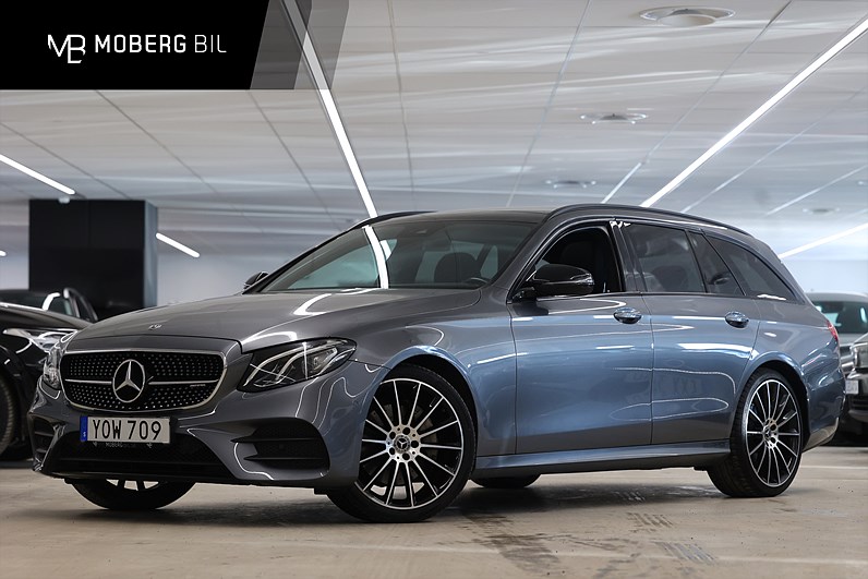 Mercedes-Benz E 200 T d 150hk AMG Pano 360° Alcantara Night Paket